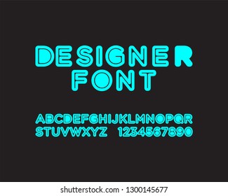 the designer font bold version