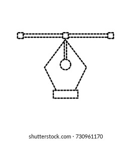 designer graphic fountain pen line design creative process