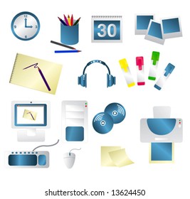 Designer or Illustrator Icons