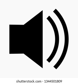 Designer speaker logo icon. Vector icon.