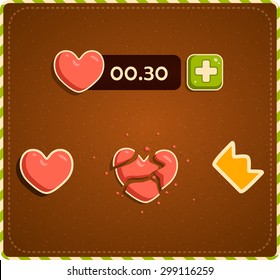 designer sweets gui game interface
