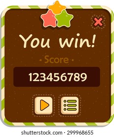designer sweets gui game interface apps win