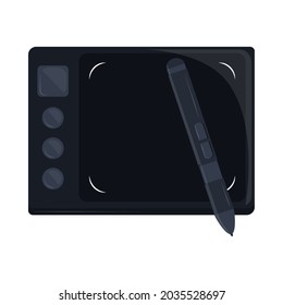 designer tablet and digital pen creative