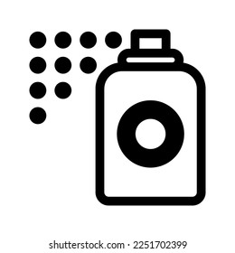 designer tool sprayer icon flat vecktor trendy popular