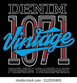 designer vector typography for t-shirt vector illustration