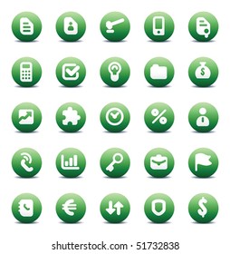 Designers icons set for business metaphors and concepts. Vector illustration.