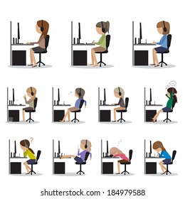 Designers - Isolated On White Background - Vector Illustration, Graphic Design Editable For Your Design. 