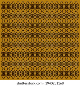 Designers pattern, backgroud structure Aztecs Black Beige