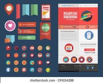 Designers toolkit - Flat UI design