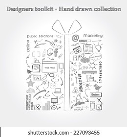 Designers toolkit - Hand drawn collection