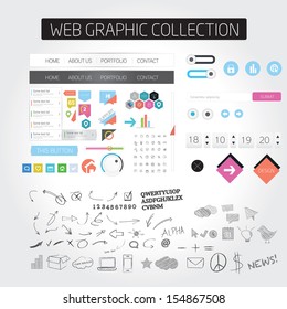 Designers toolkit - Large web graphic collection