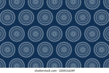 Designing a canvas pattern with navy tones