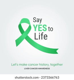 Designing a Cure. Vector Background Liver Cancer Awareness Campaign