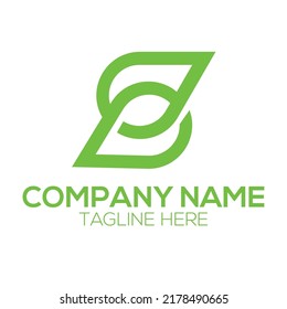 Designing S letter logo for branding