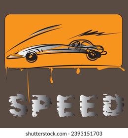 Designing a speedy car vector involves creating a dynamic and visually appealing representation of a fast-moving vehicle using vector graphics. Here's a step-by-step description of use this