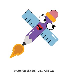 Designing tool Vector Sticker. Eps 10 File  