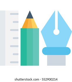 Designing Tools Vector Icon