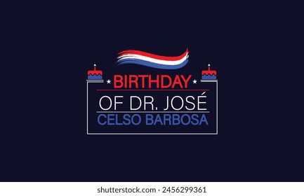 Designing a Tribute Celebrating Dr. Jose Celso Barbosa's Birthday through Illustration