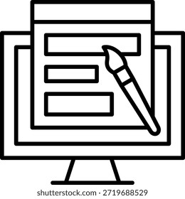 Icono de Vector de diseño. Se puede utilizar para aplicaciones de impresión, móviles y de Web.