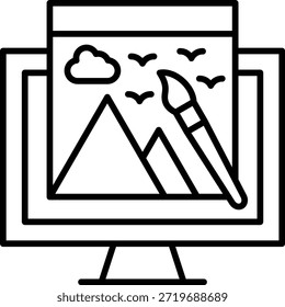 Icono de Vector de diseño. Se puede utilizar para aplicaciones de impresión, móviles y de Web.