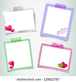 design-ready photo frame set