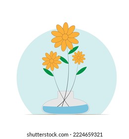 The designs card abstract bouquet is a cute and beautiful style frame pattern and texture of vintage flowers set in nature and summer for a seamless background plant. 