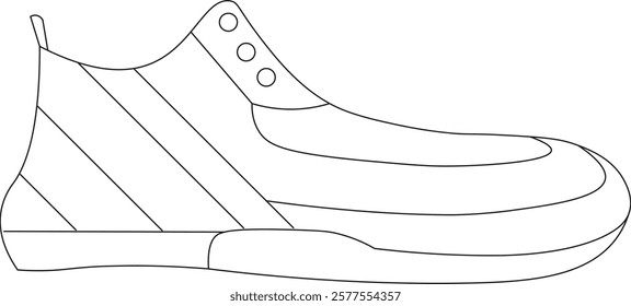 the designs illustration of casual shoes by frenzaan