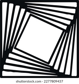 Designs made of different shapes with different shades and color palettes