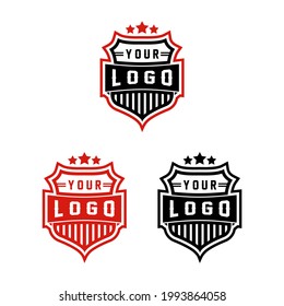 designs shield badge emblem logo 