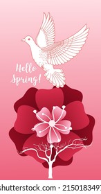 Designs templates of summer and spring background. Seasons poster, flyer, invitation, card. Vector Illustration
