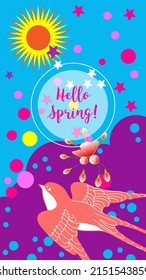 Designs Vorlagen von Sommer und Frühling Hintergrund. Seasons Poster, Flyer, Einladung, Karte. Vektorgrafik
