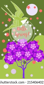 Designs Vorlagen von Sommer und Frühling Hintergrund. Seasons Poster, Flyer, Einladung, Karte. Vektorgrafik
