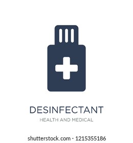 Desinfectant icon. Trendy flat vector Desinfectant icon on white background from Health and Medical collection, vector illustration can be use for web and mobile, eps10