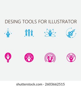 desing sing for icon art element vector curve