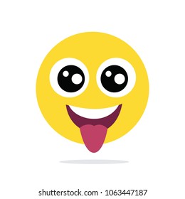 Desire Emotion Flat Smile