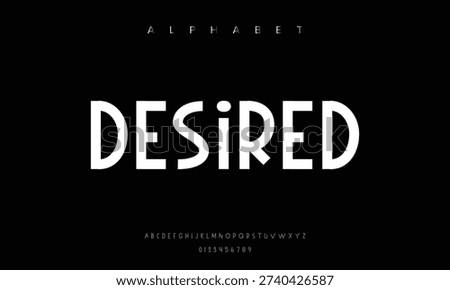 Desired Display Fonts Modern, Claassic, Bold, Creative Typeface Library