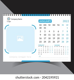 Desk Calendar 2022 for Organization 