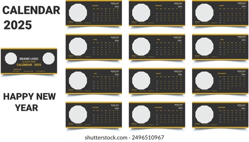 DESK CALENDAR FOR 2025 DESIGN