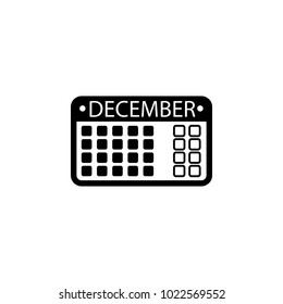 desk calendar icon. Element of calendar for mobile concept and web apps. Icon for website design and development, app development. Premium icon on white background
