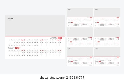 desk calendar layout 2025, 2025 calendar design, calendar design