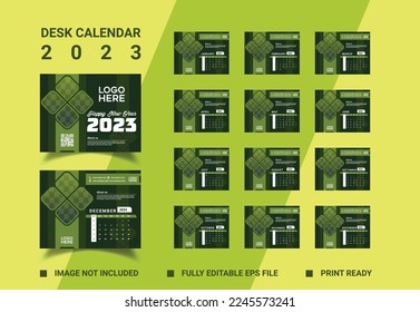 Desk Calendar Vector Design Temple 