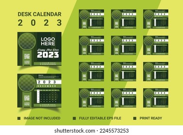 Templo de diseño de vectores de calendario de escritorio 