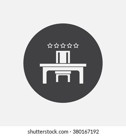 desk and chair
