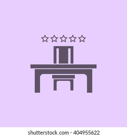 desk and chair