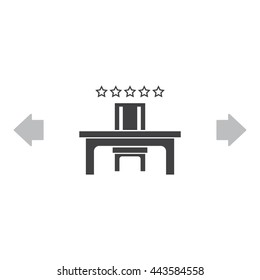 desk and chair