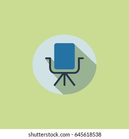 desk chair hair