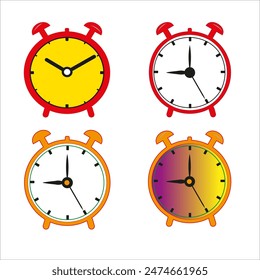 desk clock with clock icon