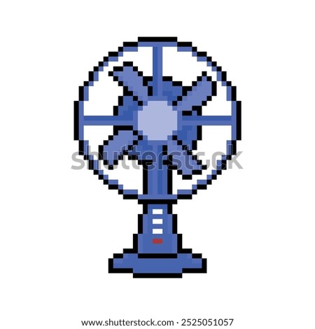 DESK FAN WIND PIXEL ART