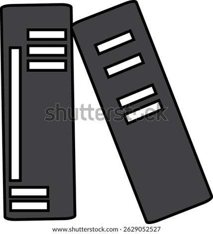 Desk file icon vector eps full editable