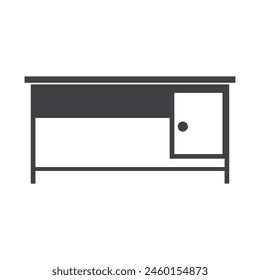 
desk icon design vector illustration